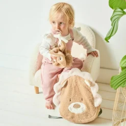 Online Nattou Sac à dos bébé Teddy Lion Caramel