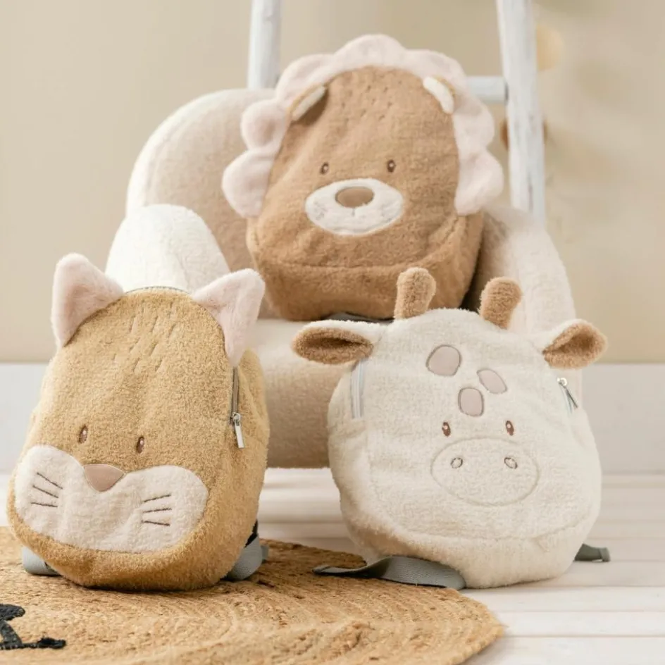 Sac à dos bébé Teddy Renard Miel|Nattou Outlet