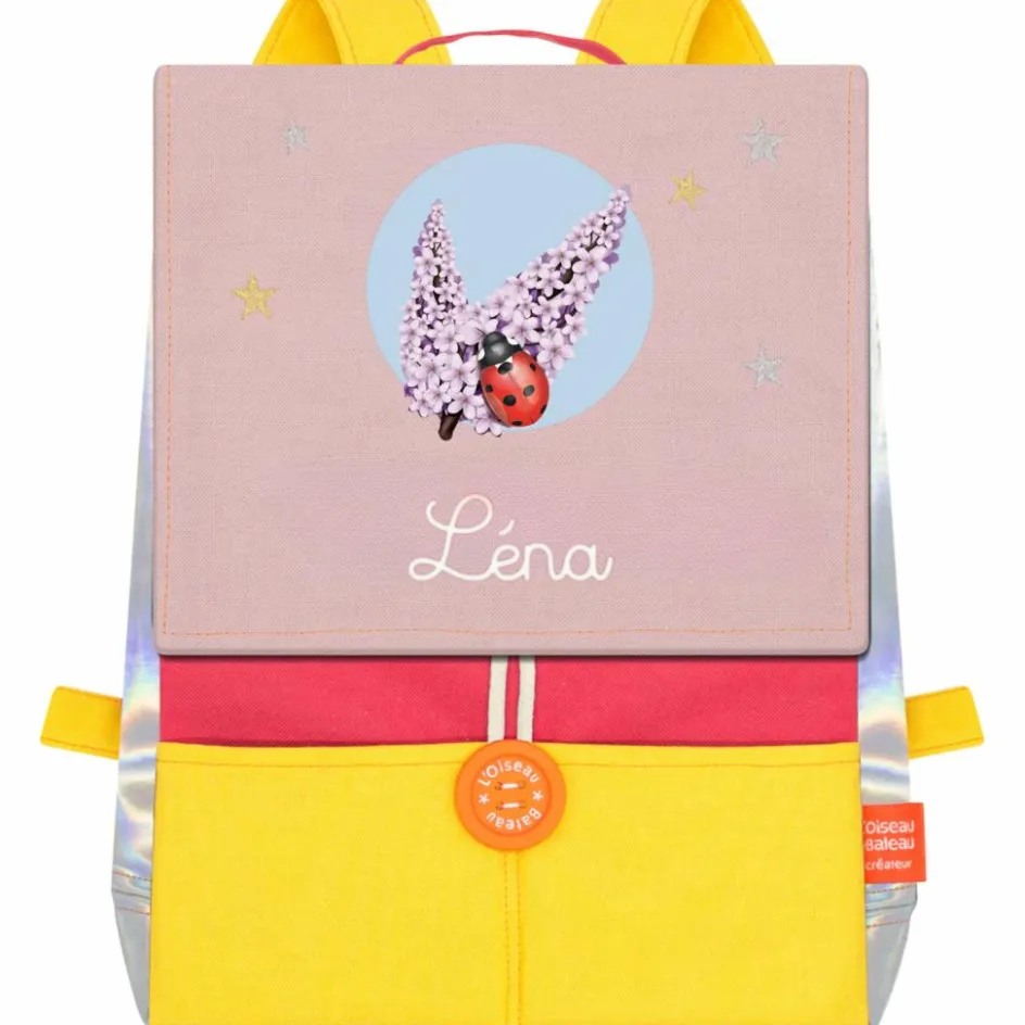 Sac à dos Coccinelle Lilas (personnalisable)|L'oiseau bateau New