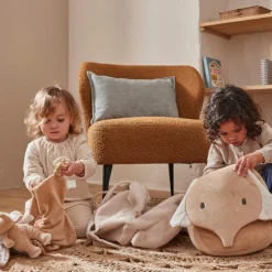 Sac à dos en veloudoux Bali, Moka & Snow|Noukie's Online