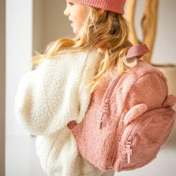Sac à dos enfant Beary Excited Ours bouclette vieux rose|Kidzroom Hot