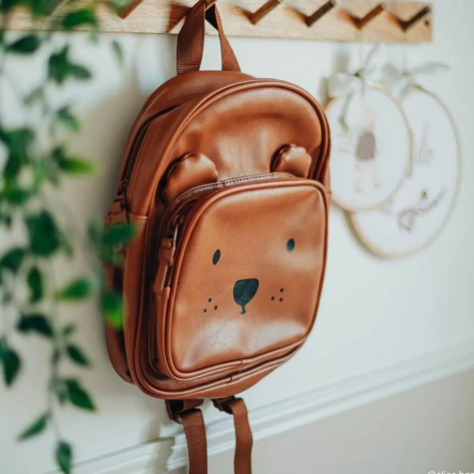 Sac à dos enfant Beary Excited Ours cognac|Kidzroom Online
