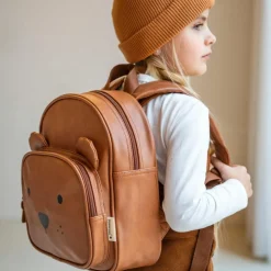 Sac à dos enfant Beary Excited Ours cognac|Kidzroom Online