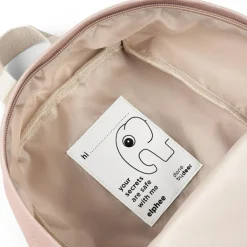 Sac à dos enfant canvas Elphee Rose|Done by Deer