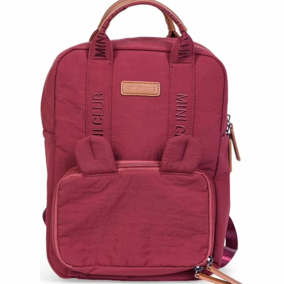 Best Childhome Sac à dos enfant Mini Club Signature Urban Bordeaux