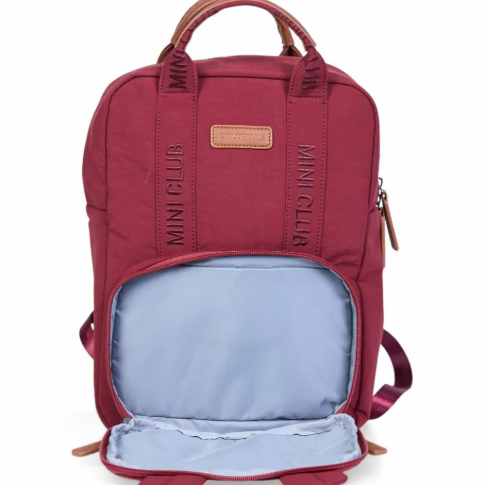 Best Childhome Sac à dos enfant Mini Club Signature Urban Bordeaux