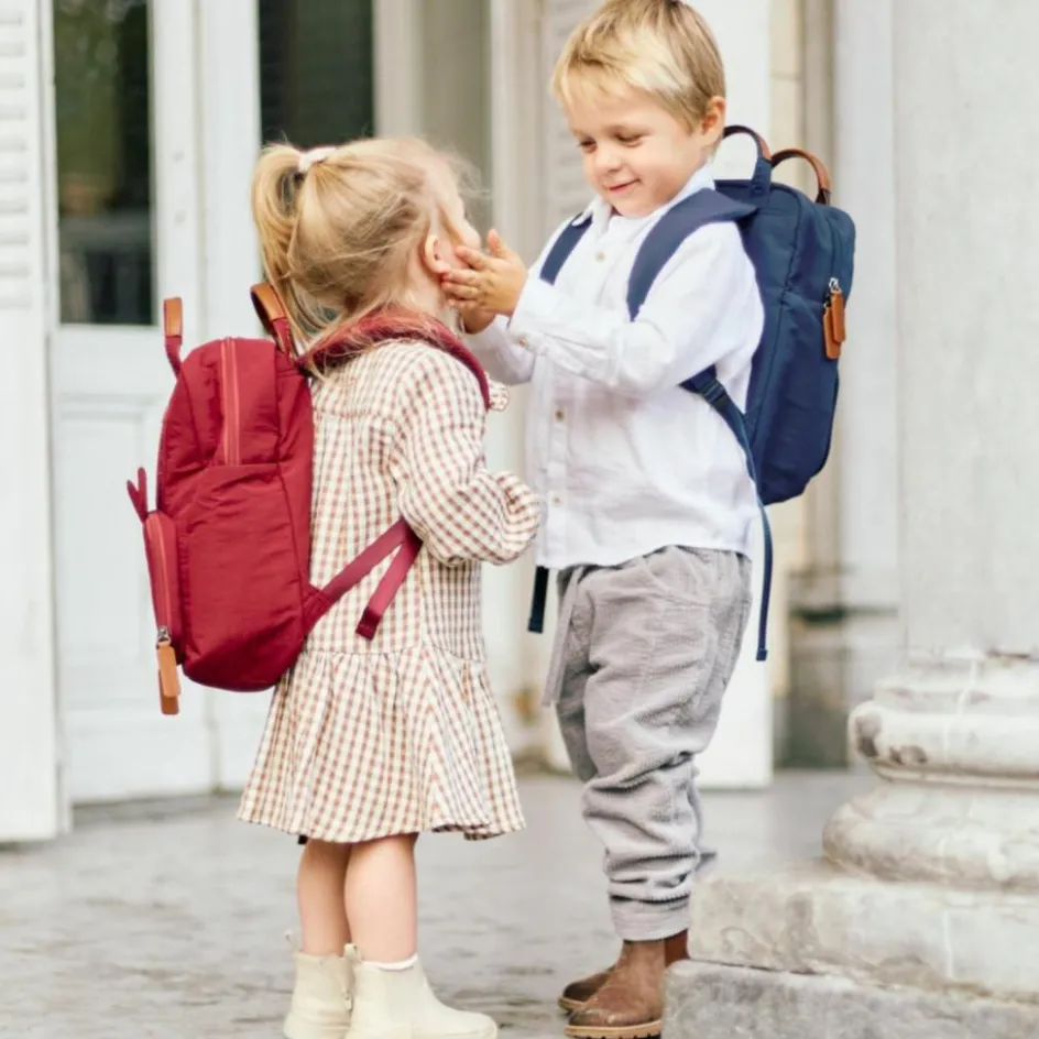 Best Childhome Sac à dos enfant Mini Club Signature Urban Bordeaux