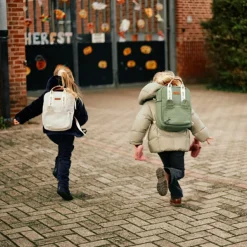 Sac à dos enfant Mini Club signature canvas vert|Childhome Outlet