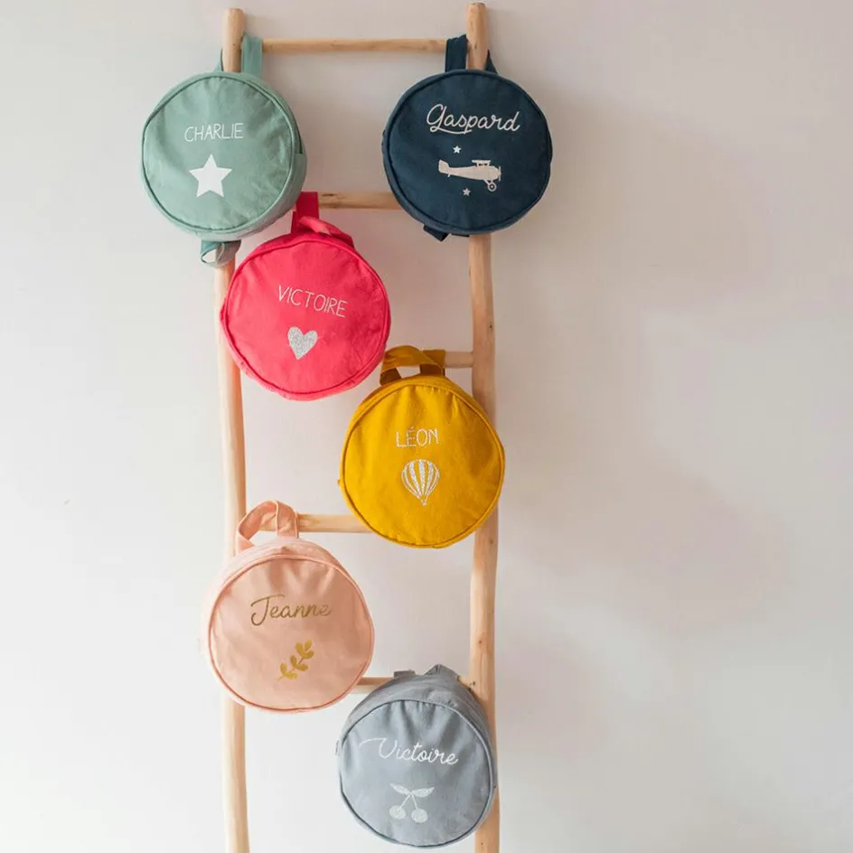 Best Les Griottes Sac à dos enfant rose grenadine (personnalisable)