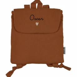 Sac à dos Gaze Caramel (personnalisable)|Atelier Wagram Clearance