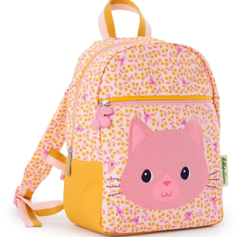 Clearance Lilliputiens Sac à dos Jeanne le chat