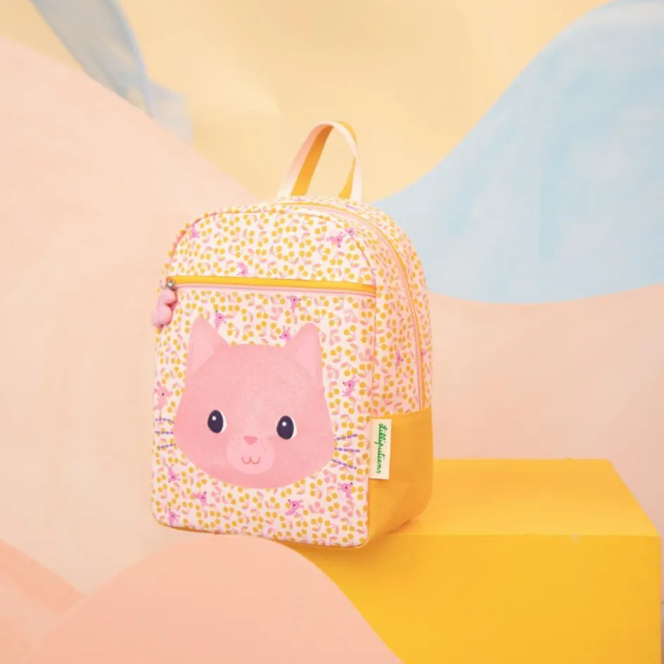 Clearance Lilliputiens Sac à dos Jeanne le chat