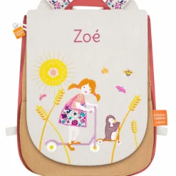 Sac à dos La fille et la trottinette (personnalisable)|L'oiseau bateau Best