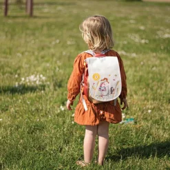 Sac à dos La fille et la trottinette (personnalisable)|L'oiseau bateau Best