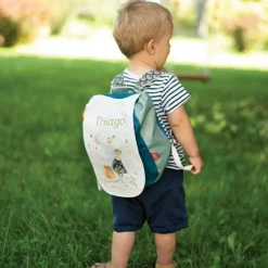 Sac à dos Le garçon et l'écureuil (personnalisable)|L'oiseau bateau Hot
