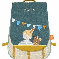 Sac à dos Les copains d'abord Ours (personnalisable)|L'oiseau bateau New