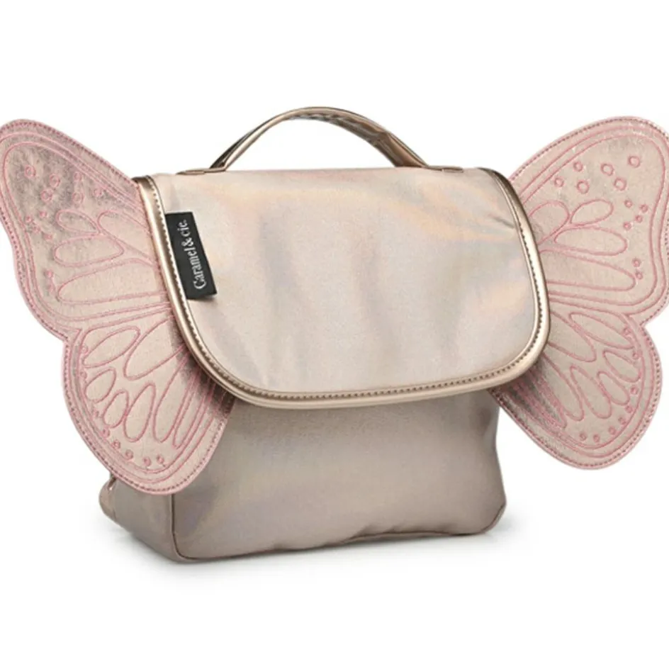 Sac à dos papillon irisé rose|Caramel & Cie Hot