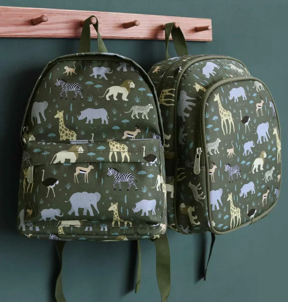 Sac à dos Savane avec poche isotherme|A Little Lovely Company New