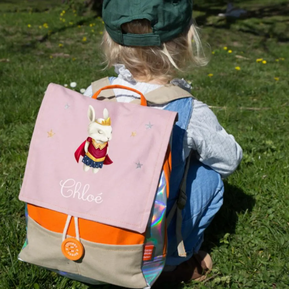 Discount L'oiseau bateau Sac à dos Super Lapin (personnalisable)