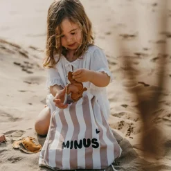 Sac à ficelles enfant rayures rose|Zakuw Hot