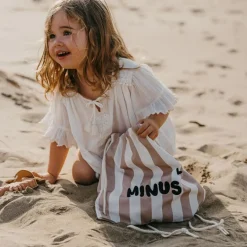 Sac à ficelles enfant rayures rose|Zakuw Hot