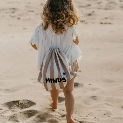 Sac à ficelles enfant rayures rose|Zakuw Hot