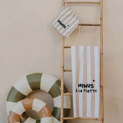 Sac à ficelles enfant rayures rose|Zakuw Hot