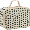 Clearance Atelier Wagram Sac à goûter isotherme Cœurs Ecru