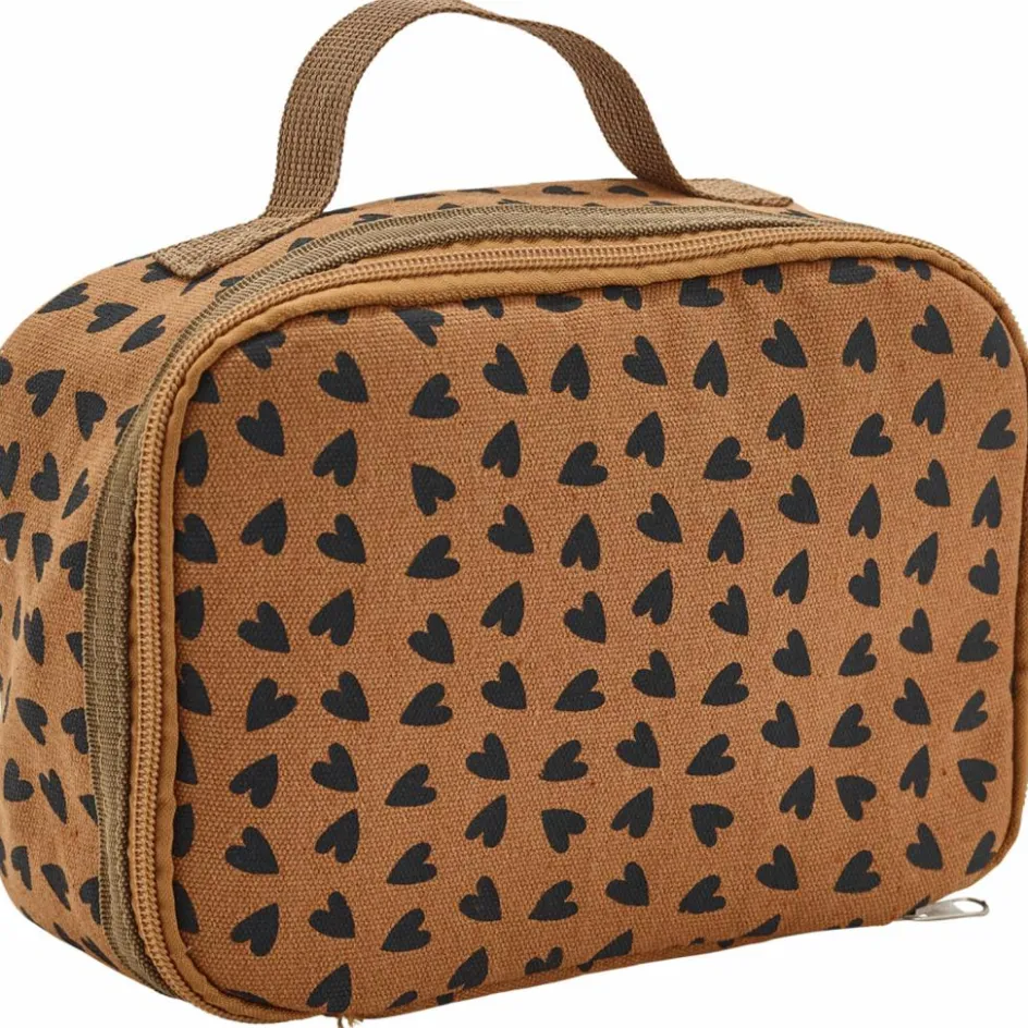 Sac à goûter isotherme Cœurs Noisette|Atelier Wagram Discount