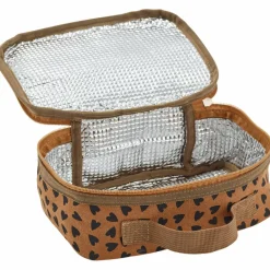 Sac à goûter isotherme Cœurs Noisette|Atelier Wagram Discount