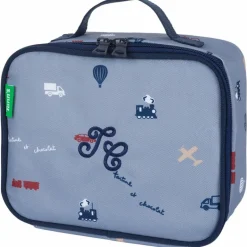 Hot Tann's Sac à goûter x Tartine et Chocolat Globe-Trotter Bleu