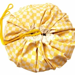 Sac à jouet 2 en 1 Noomad Original Vichy Yellow|Play&Go Best