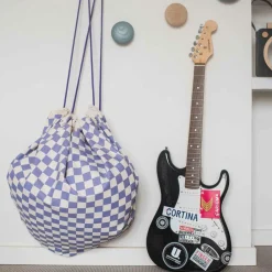 Clearance Play&Go Sac à jouet 2 en 1 Noomad Original Vichy Purple