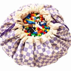 Clearance Play&Go Sac à jouet 2 en 1 Noomad Original Vichy Purple