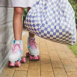 Clearance Play&Go Sac à jouet 2 en 1 Noomad Original Vichy Purple