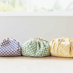 Clearance Play&Go Sac à jouet 2 en 1 Noomad Original Vichy Purple