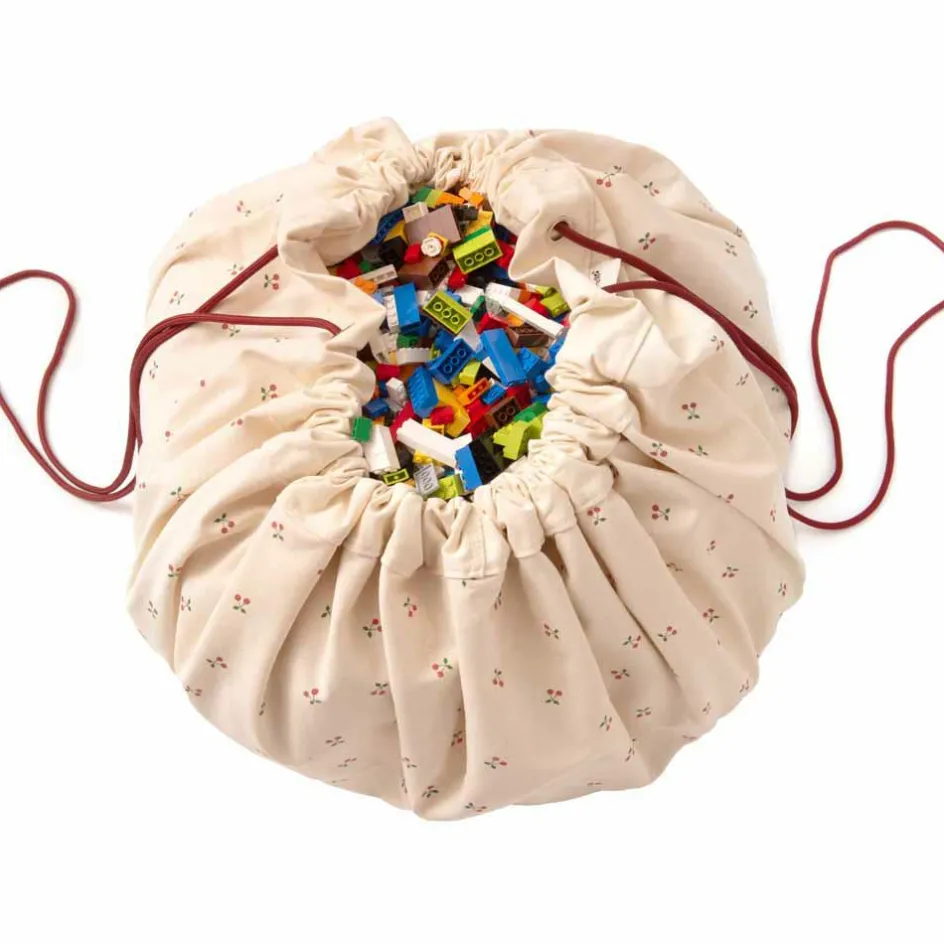 Sac à jouet 2 en 1 Noomad Original Cherry Cherry|Play&Go Outlet