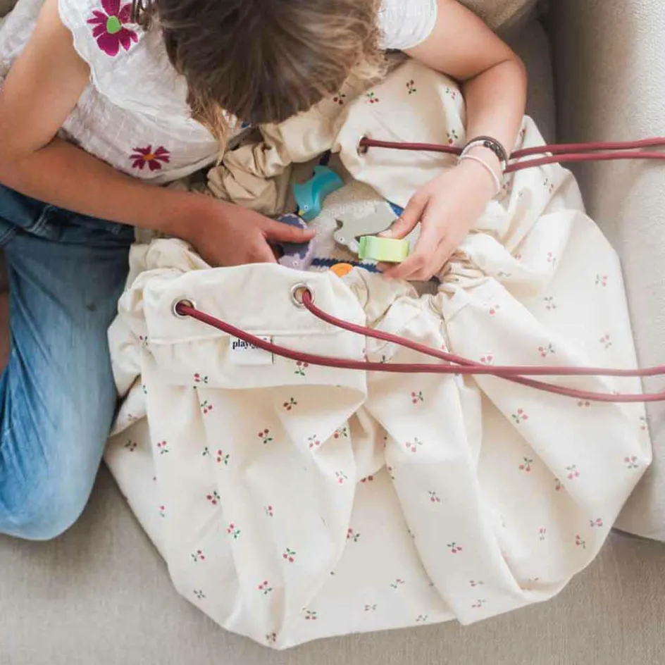 Sac à jouet 2 en 1 Noomad Original Cherry Cherry|Play&Go Outlet