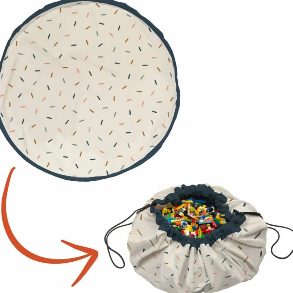 Sac à jouet 2 en 1 Noomad Original Confetti|Play&Go Online