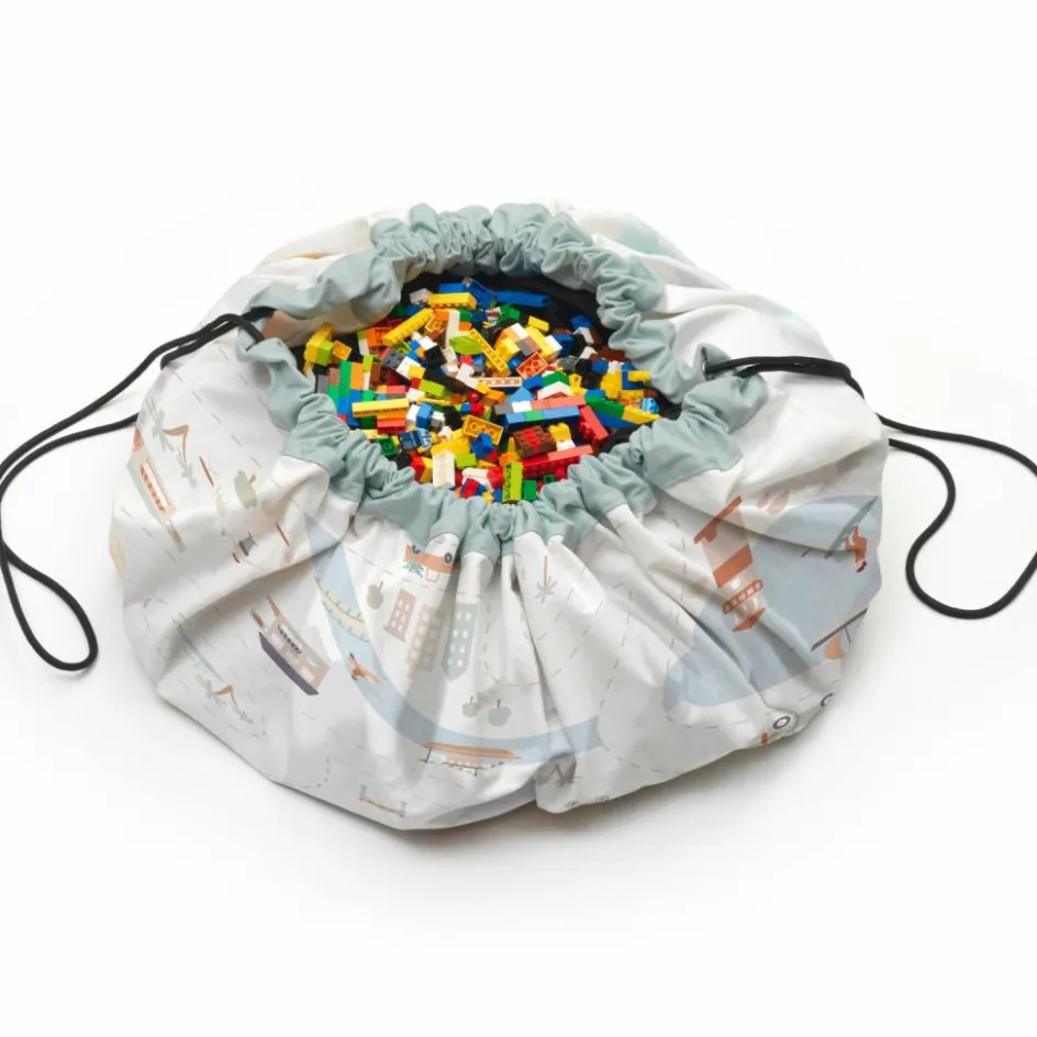 Sac à jouet 2 en 1 réversible Noomad Original Citymap|Play&Go Outlet