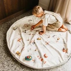 Sac à jouet 2 en 1 réversible Noomad Original Citymap|Play&Go Outlet