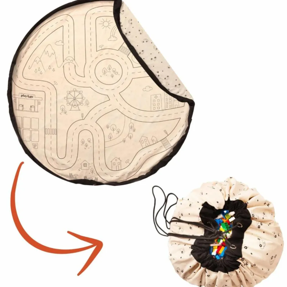 Sac à jouet 2 en 1 réversible Noomad Original Playville|Play&Go New