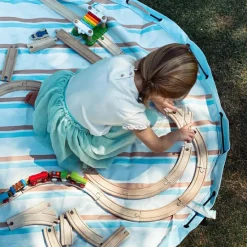 Discount Play&Go Sac à jouets 2 en 1 Noomad Outdoor Stripes