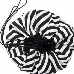 Sac à jouets 2 en 1 Noomad Original Stripes Black|Play&Go Discount