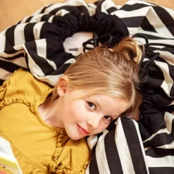 Sac à jouets 2 en 1 Noomad Original Stripes Black|Play&Go Discount