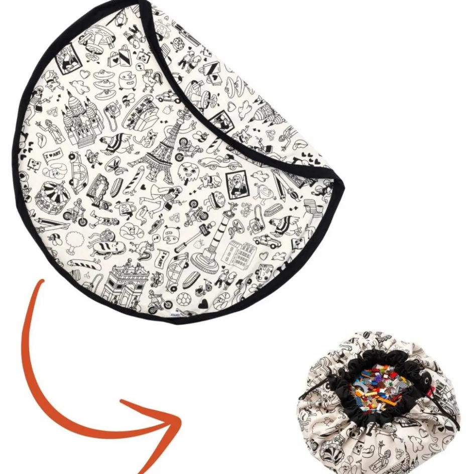 Sale Play&Go Sac à jouets 2 en 1 réversible Noomad Original Color my bag OMY Paris