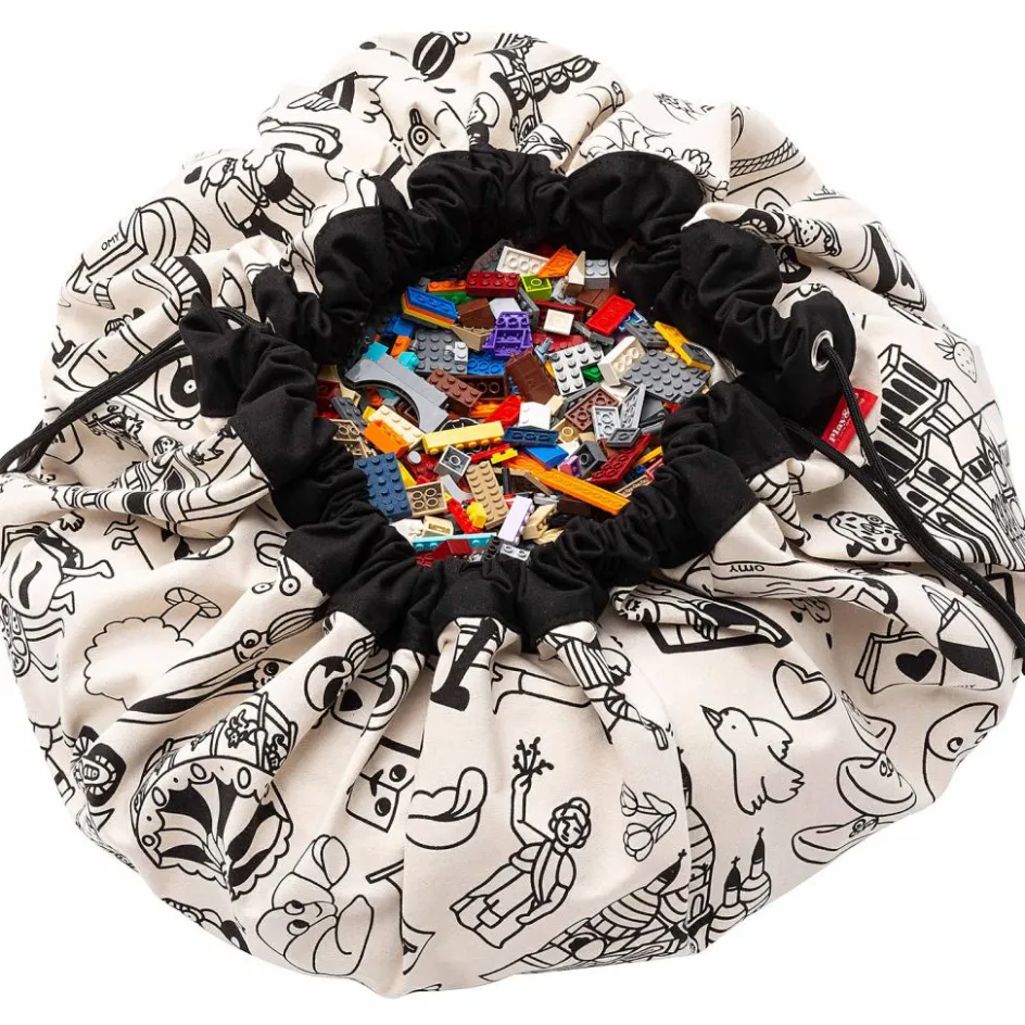 Sale Play&Go Sac à jouets 2 en 1 réversible Noomad Original Color my bag OMY Paris