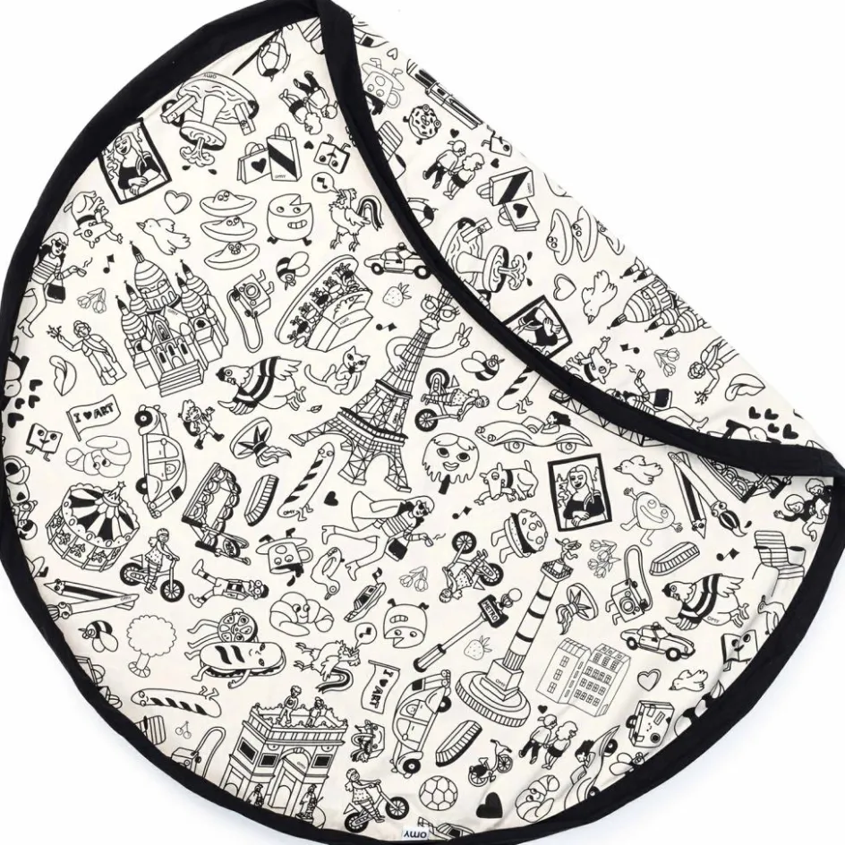 Sale Play&Go Sac à jouets 2 en 1 réversible Noomad Original Color my bag OMY Paris