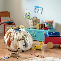 Sac à jouets 2 en 1 réversible Noomad Original Les Toupitis|Play&Go Online