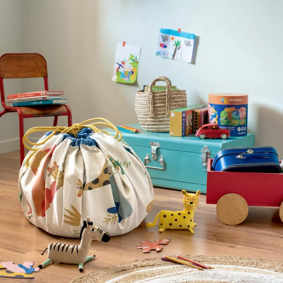 Sac à jouets 2 en 1 réversible Noomad Original Les Toupitis|Play&Go Online